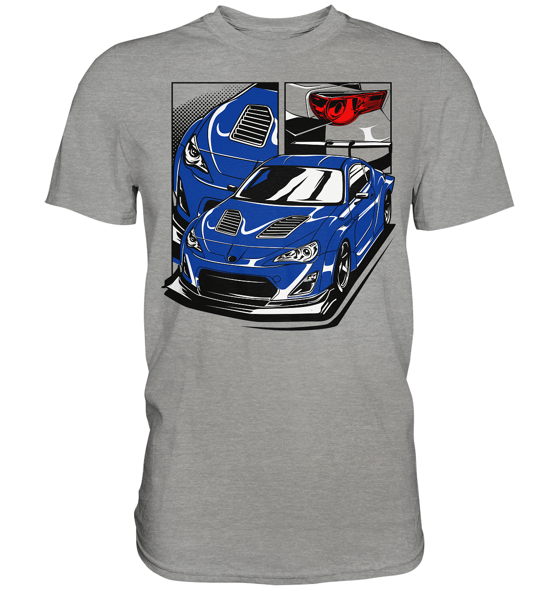 modified Toyota GT86 - Premium Shirt - MotoMerch.de