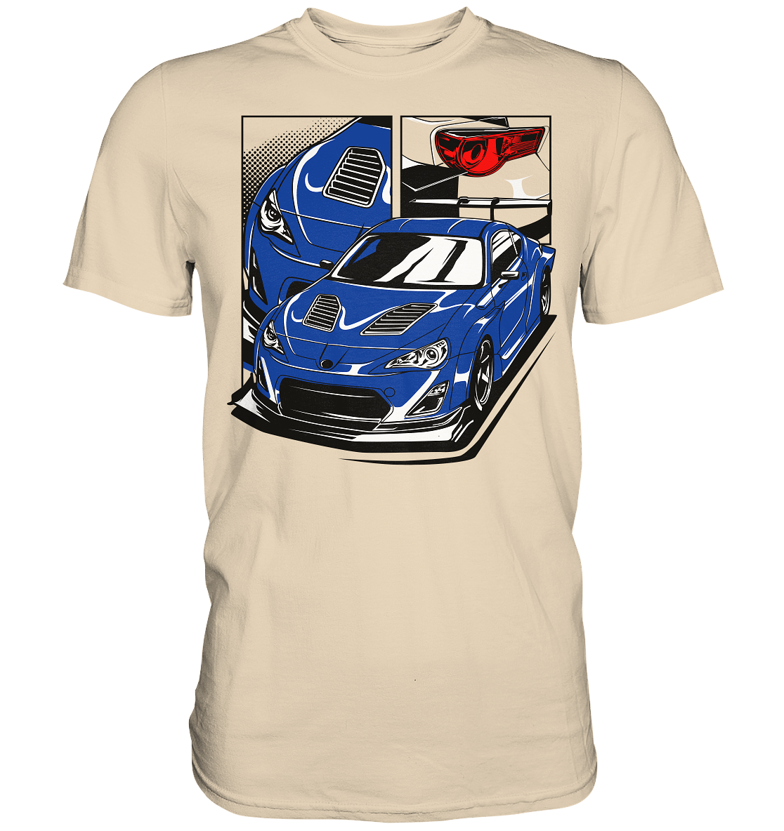 modified Toyota GT86 - Premium Shirt - MotoMerch.de