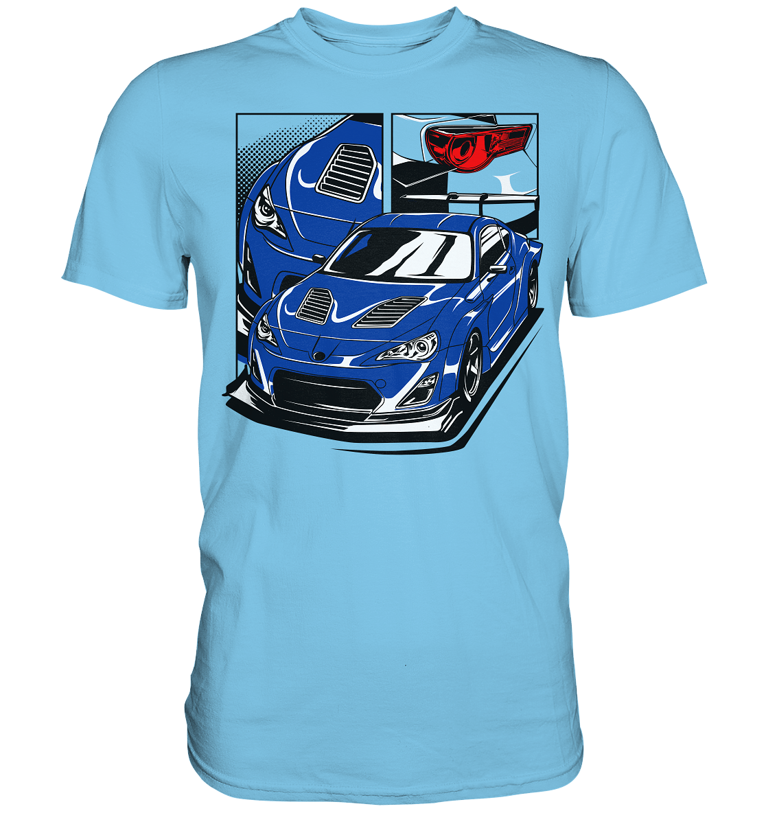 modified Toyota GT86 - Premium Shirt - MotoMerch.de