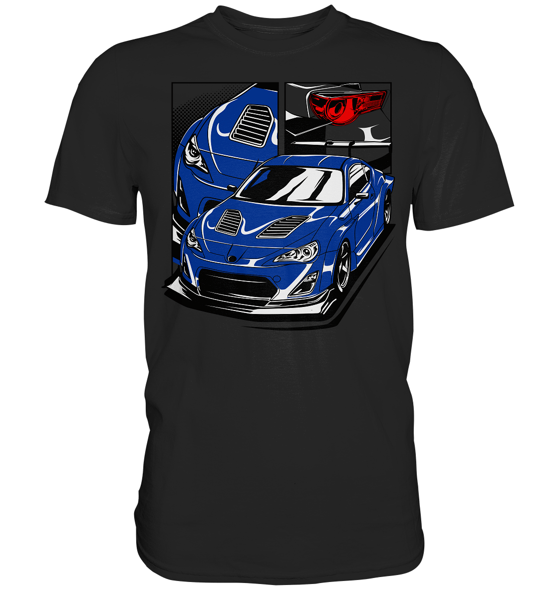modified Toyota GT86 - Premium Shirt - MotoMerch.de