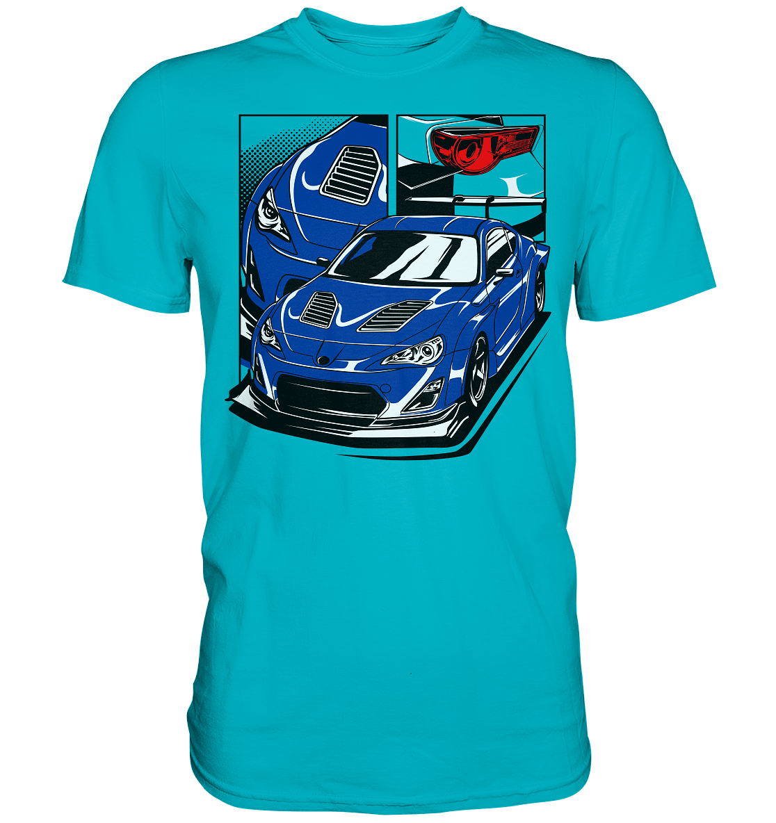 modified Toyota GT86 - Premium Shirt - MotoMerch.de
