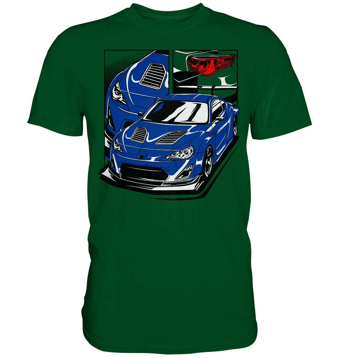 modified Toyota GT86 - Premium Shirt - MotoMerch.de