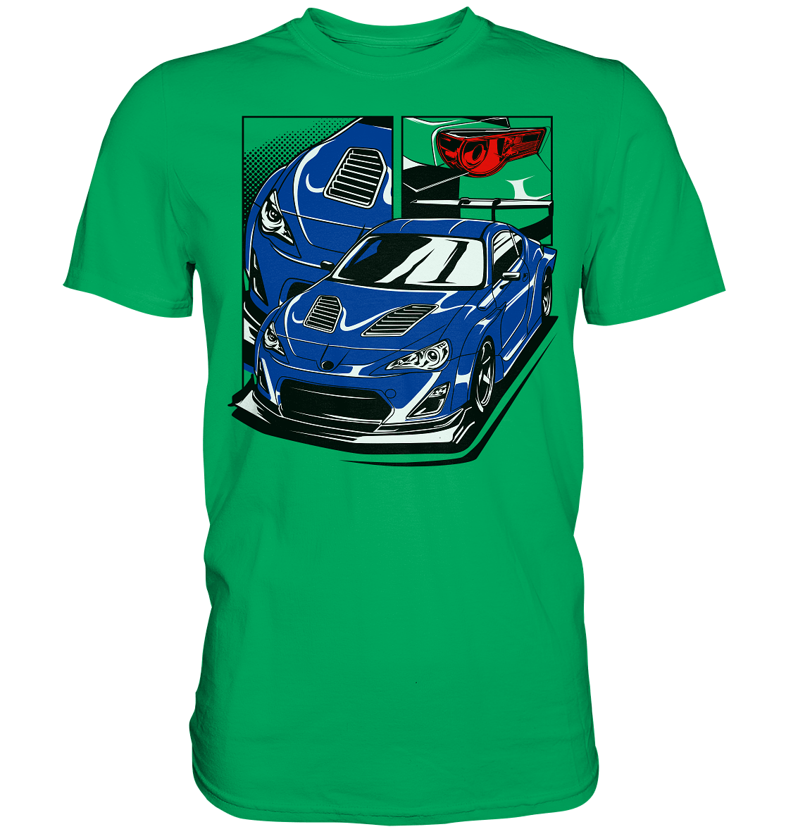 modified Toyota GT86 - Premium Shirt - MotoMerch.de