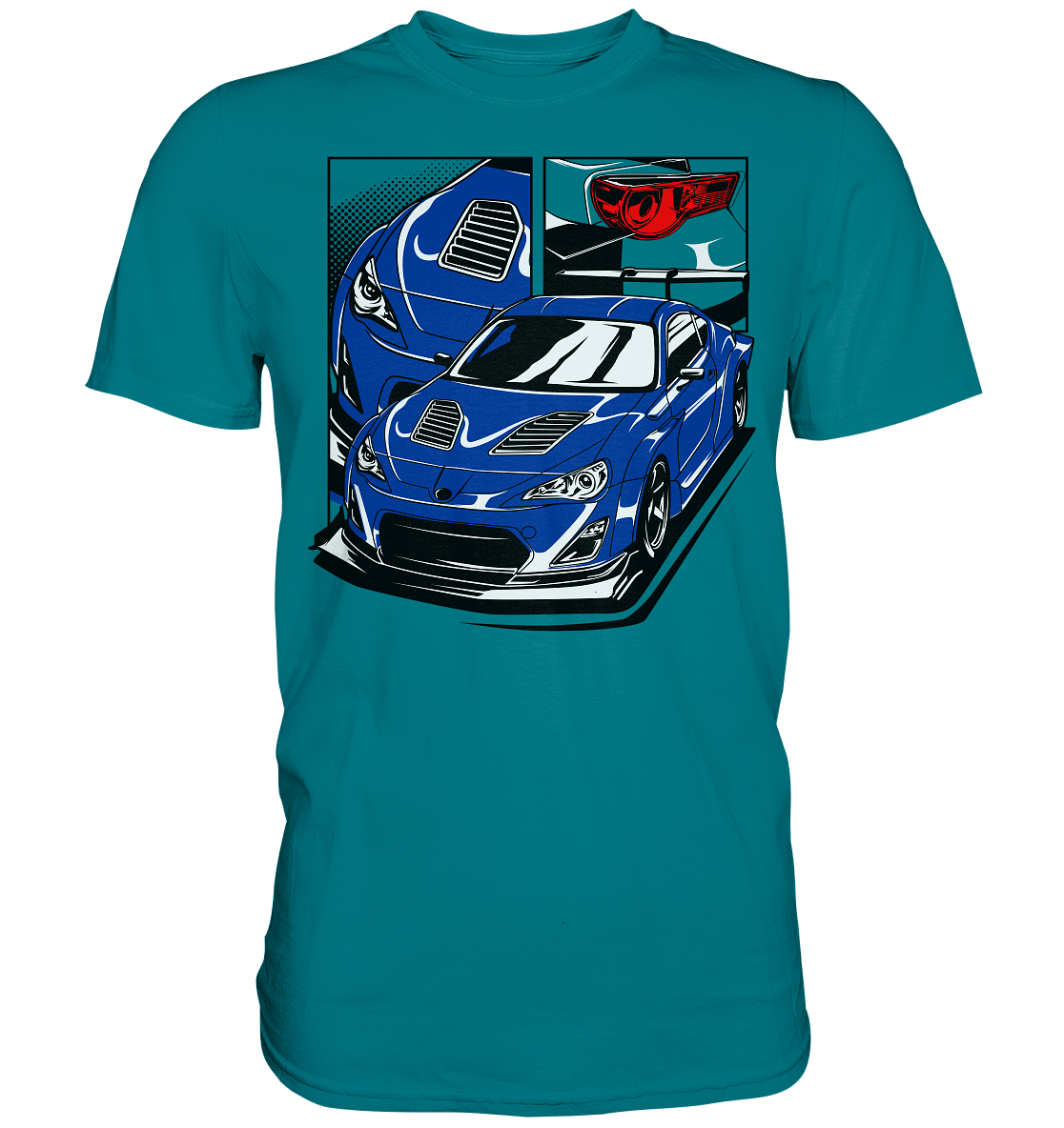 modified Toyota GT86 - Premium Shirt - MotoMerch.de