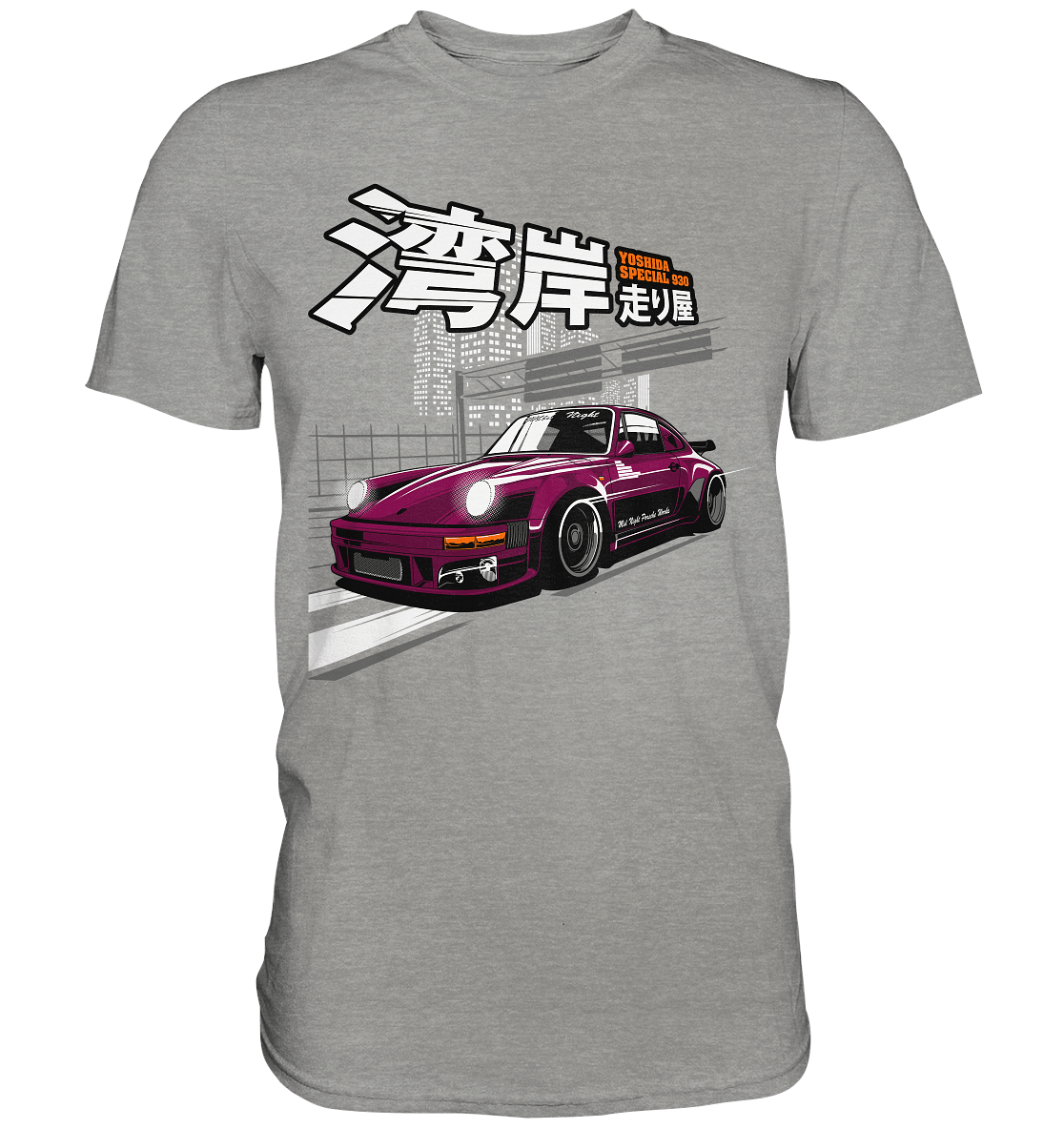 MPW Mid Night Porsche 930 - Premium Shirt - MotoMerch.de