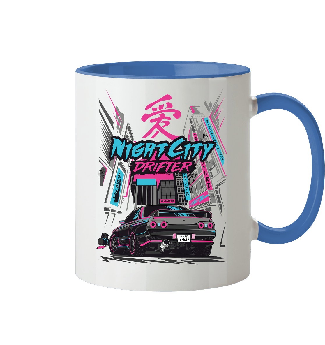 NightCity Skyline R32 - Tasse zweifarbig - MotoMerch.de