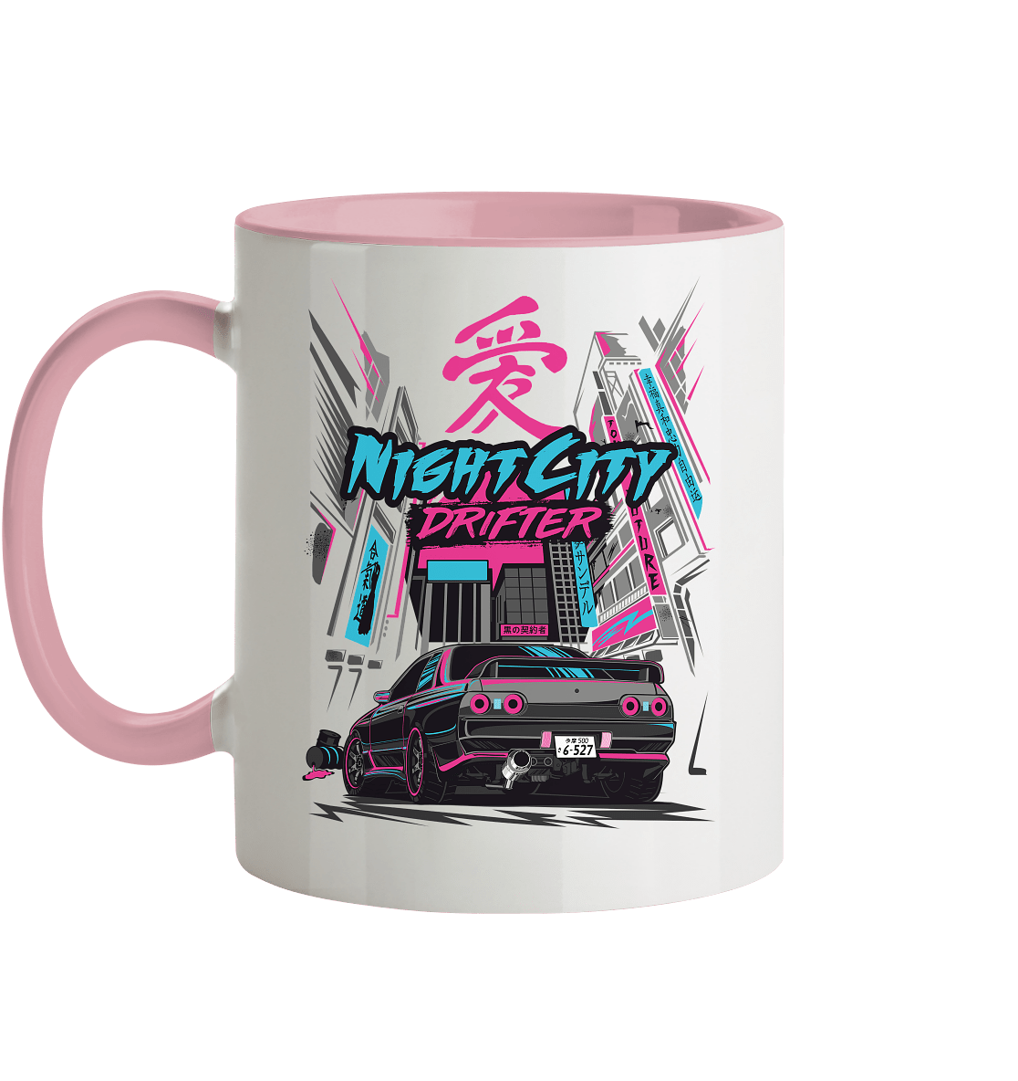 NightCity Skyline R32 - Tasse zweifarbig - MotoMerch.de