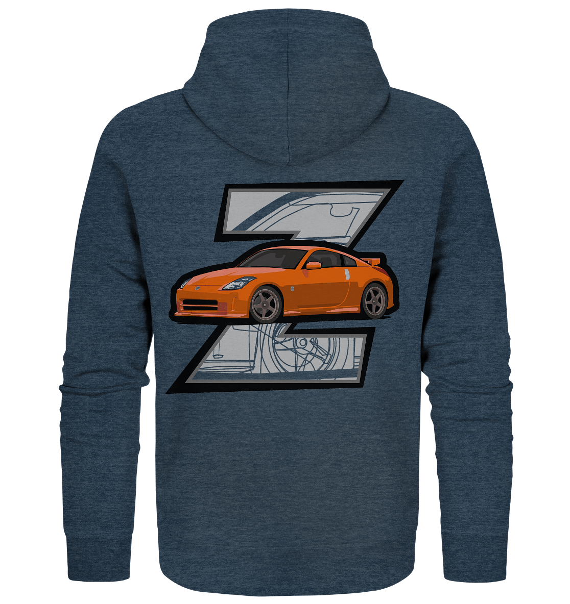 Nismo 350z - Organic Zipper - MotoMerch.de