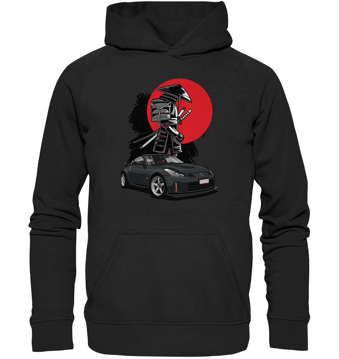 Nissan 350Z Samurai - Basic Unisex Hoodie XL - MotoMerch.de