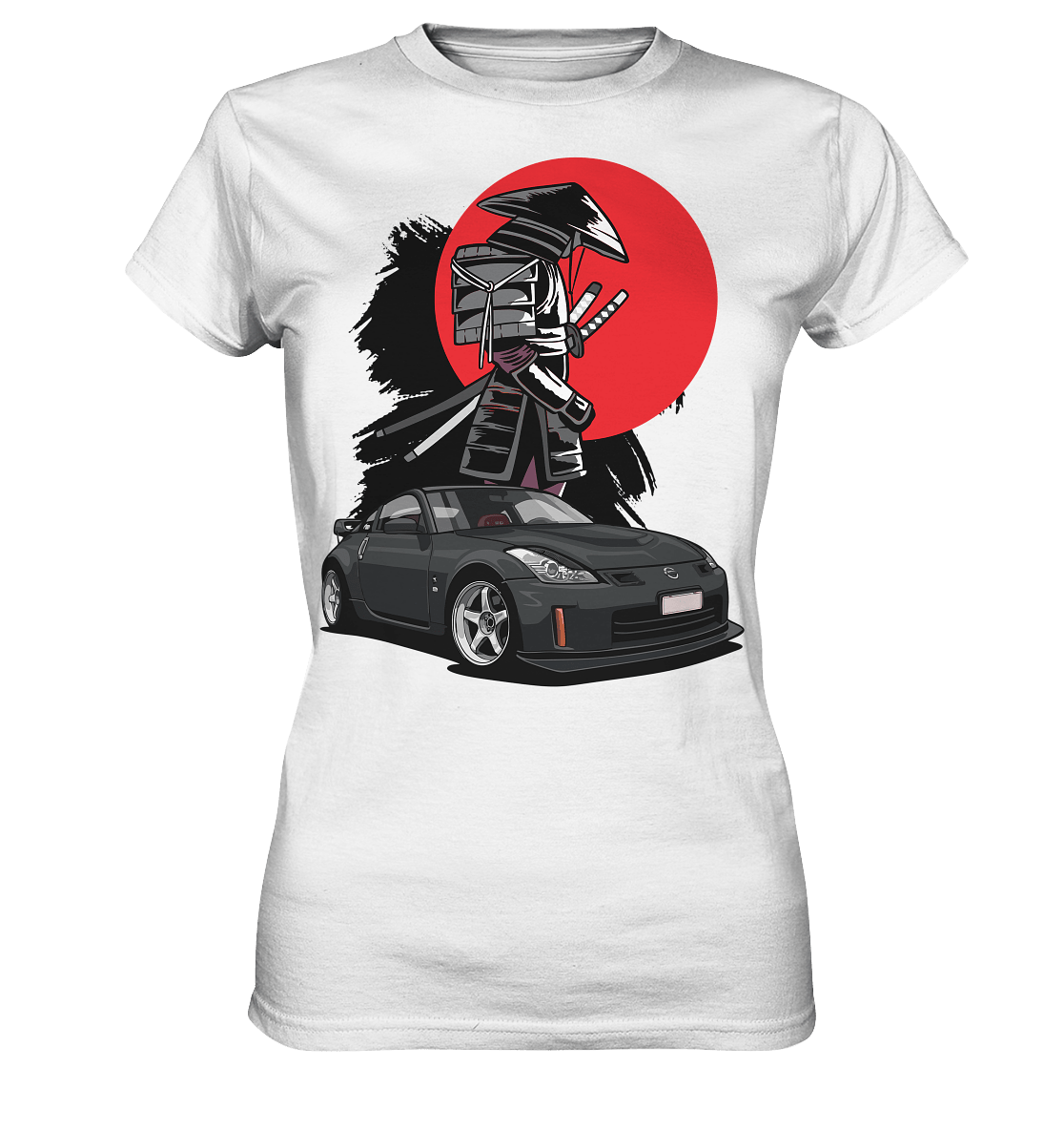 Nissan 350Z Samurai - Ladies Premium Shirt - MotoMerch.de