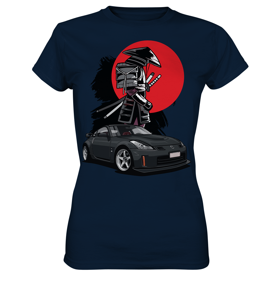 Nissan 350Z Samurai - Ladies Premium Shirt - MotoMerch.de