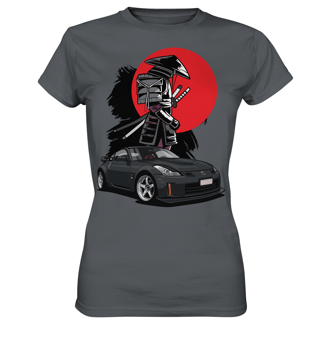 Nissan 350Z Samurai - Ladies Premium Shirt - MotoMerch.de