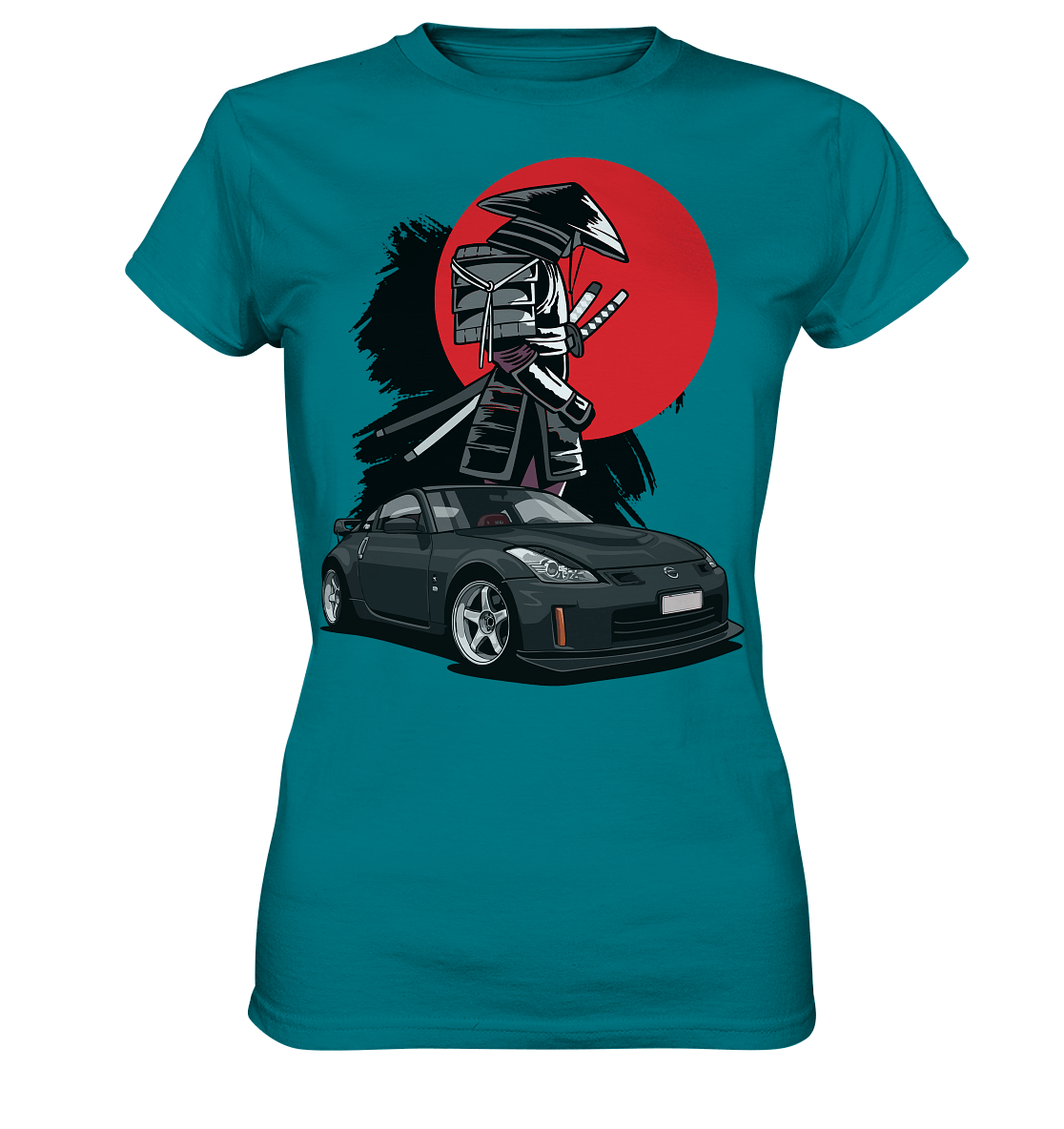 Nissan 350Z Samurai - Ladies Premium Shirt - MotoMerch.de