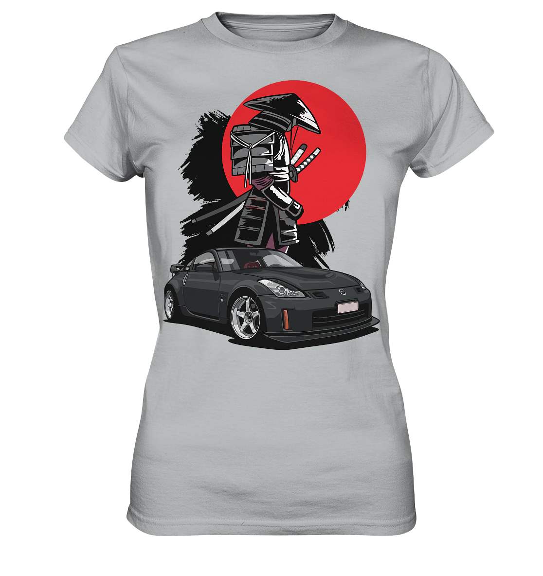 Nissan 350Z Samurai - Ladies Premium Shirt - MotoMerch.de