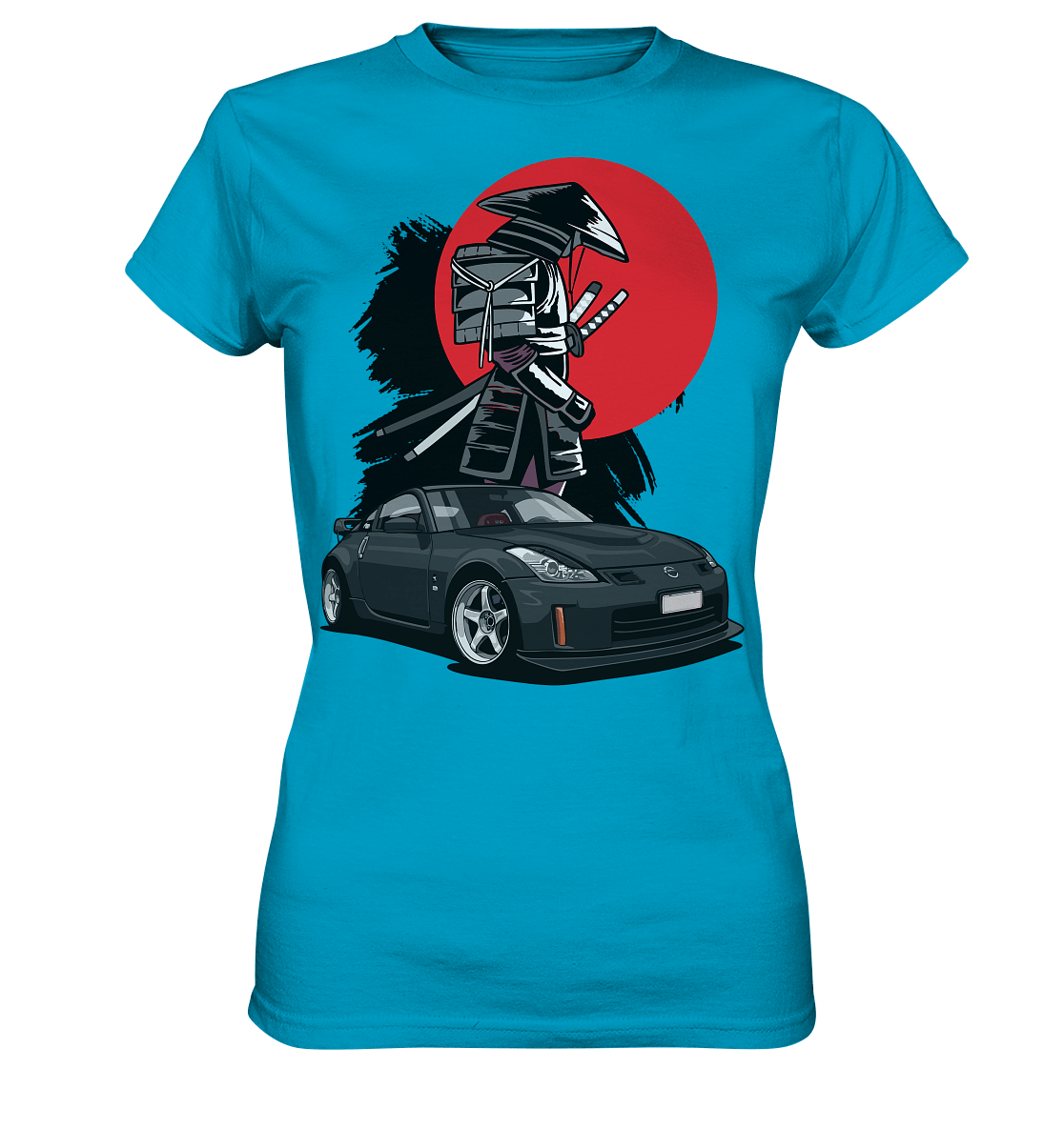 Nissan 350Z Samurai - Ladies Premium Shirt - MotoMerch.de