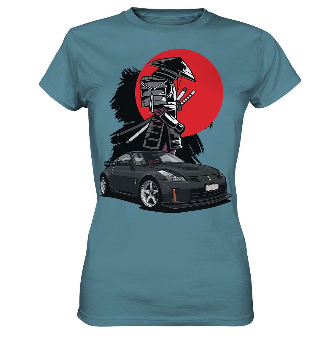 Nissan 350Z Samurai - Ladies Premium Shirt - MotoMerch.de