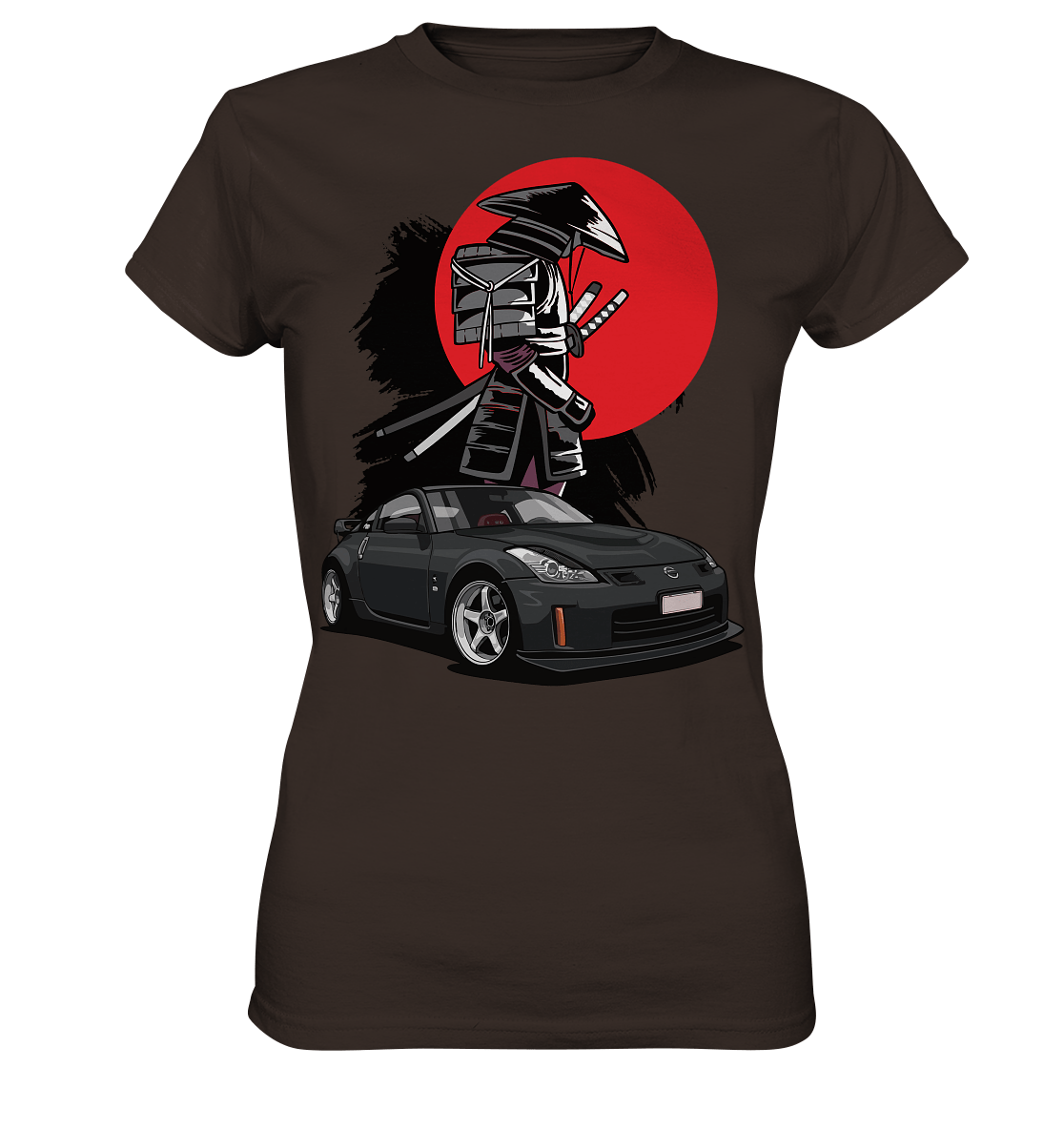 Nissan 350Z Samurai - Ladies Premium Shirt - MotoMerch.de