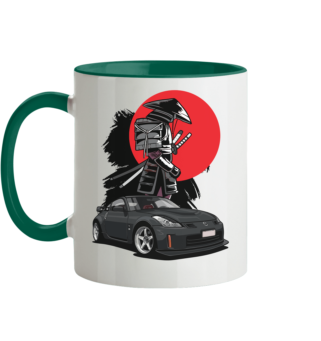 Nissan 350Z Samurai - Tasse zweifarbig - MotoMerch.de