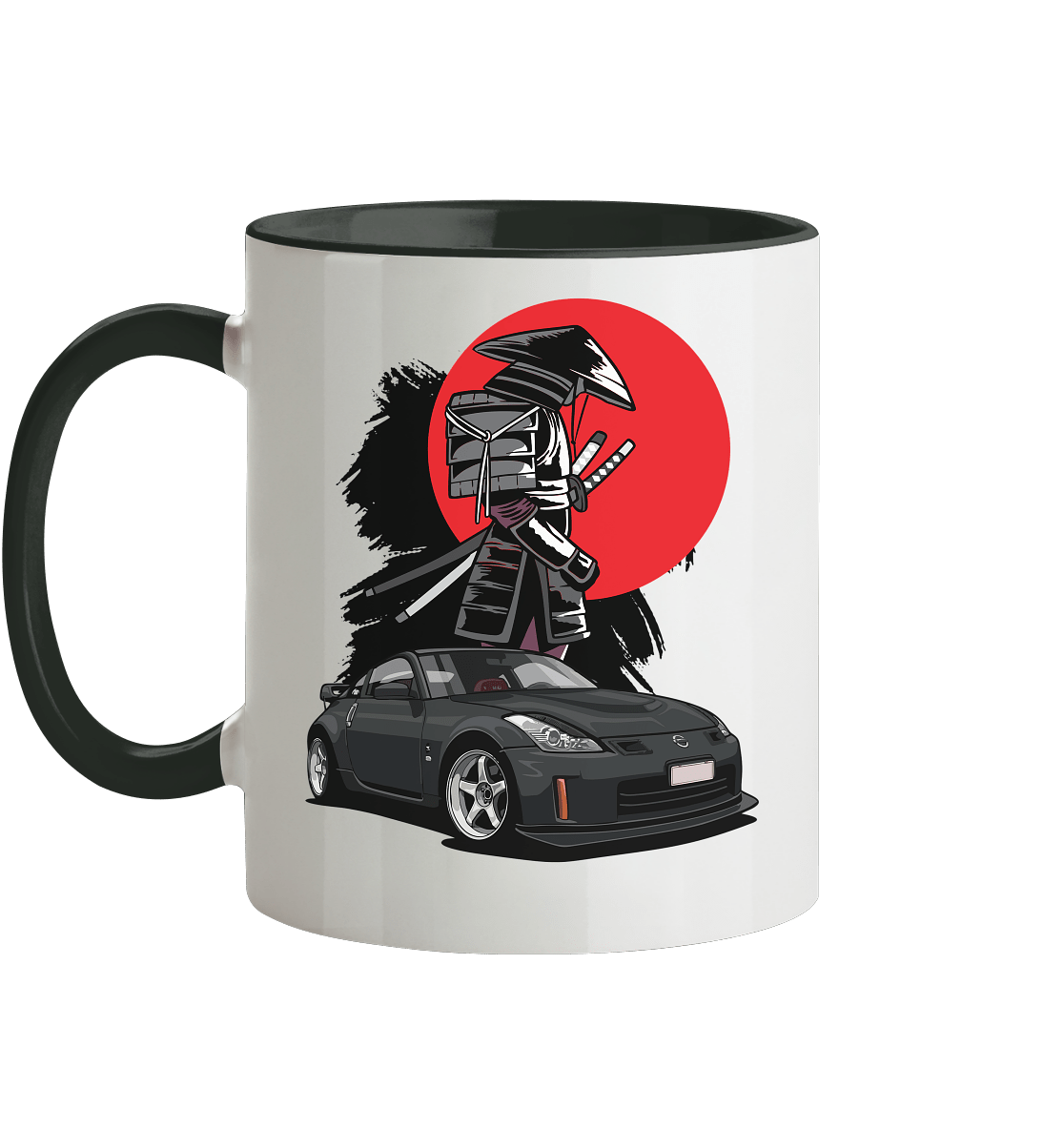 Nissan 350Z Samurai - Tasse zweifarbig - MotoMerch.de