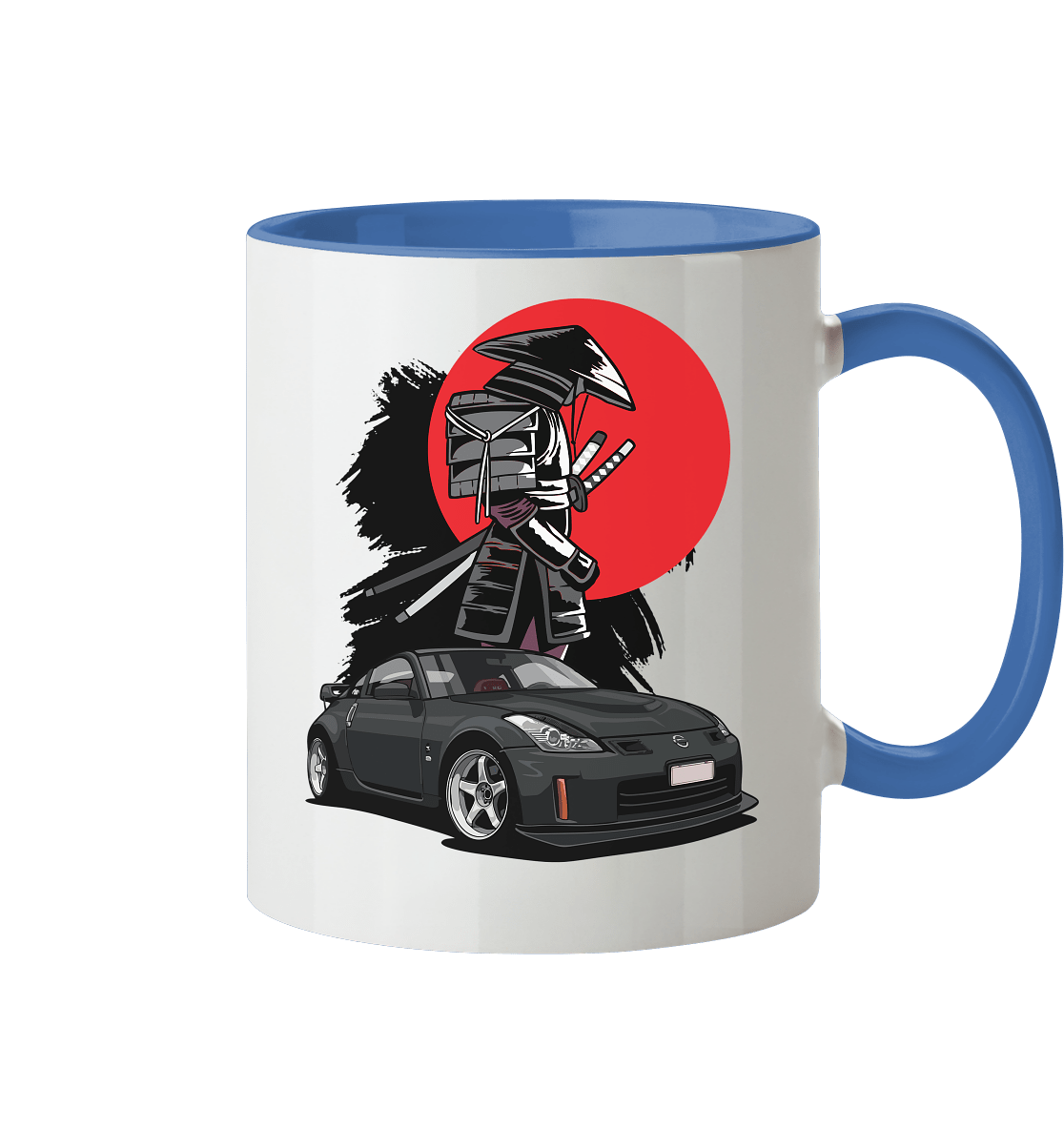 Nissan 350Z Samurai - Tasse zweifarbig - MotoMerch.de