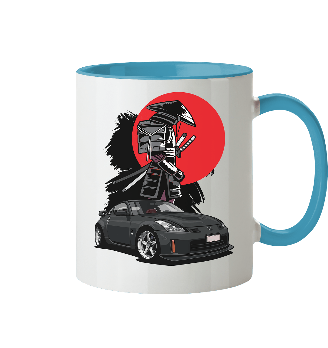 Nissan 350Z Samurai - Tasse zweifarbig - MotoMerch.de