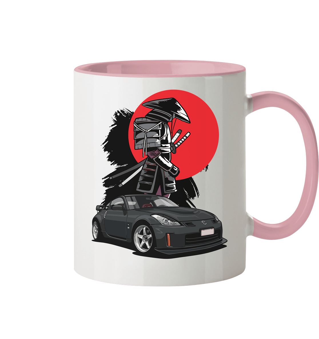 Nissan 350Z Samurai - Tasse zweifarbig - MotoMerch.de