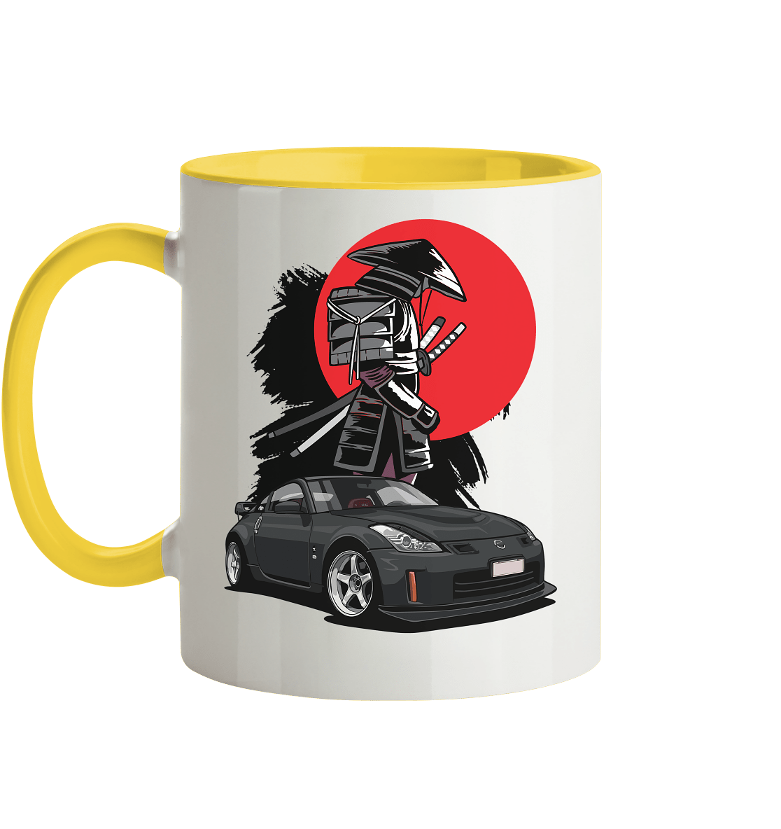 Nissan 350Z Samurai - Tasse zweifarbig - MotoMerch.de