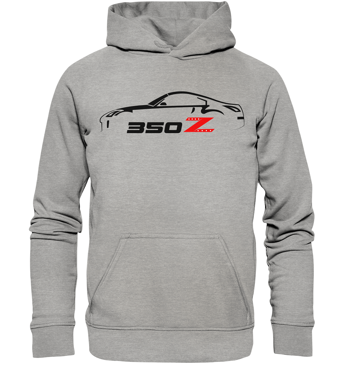 Nissan 350Z Silhouette - Basic Unisex Hoodie - MotoMerch.de