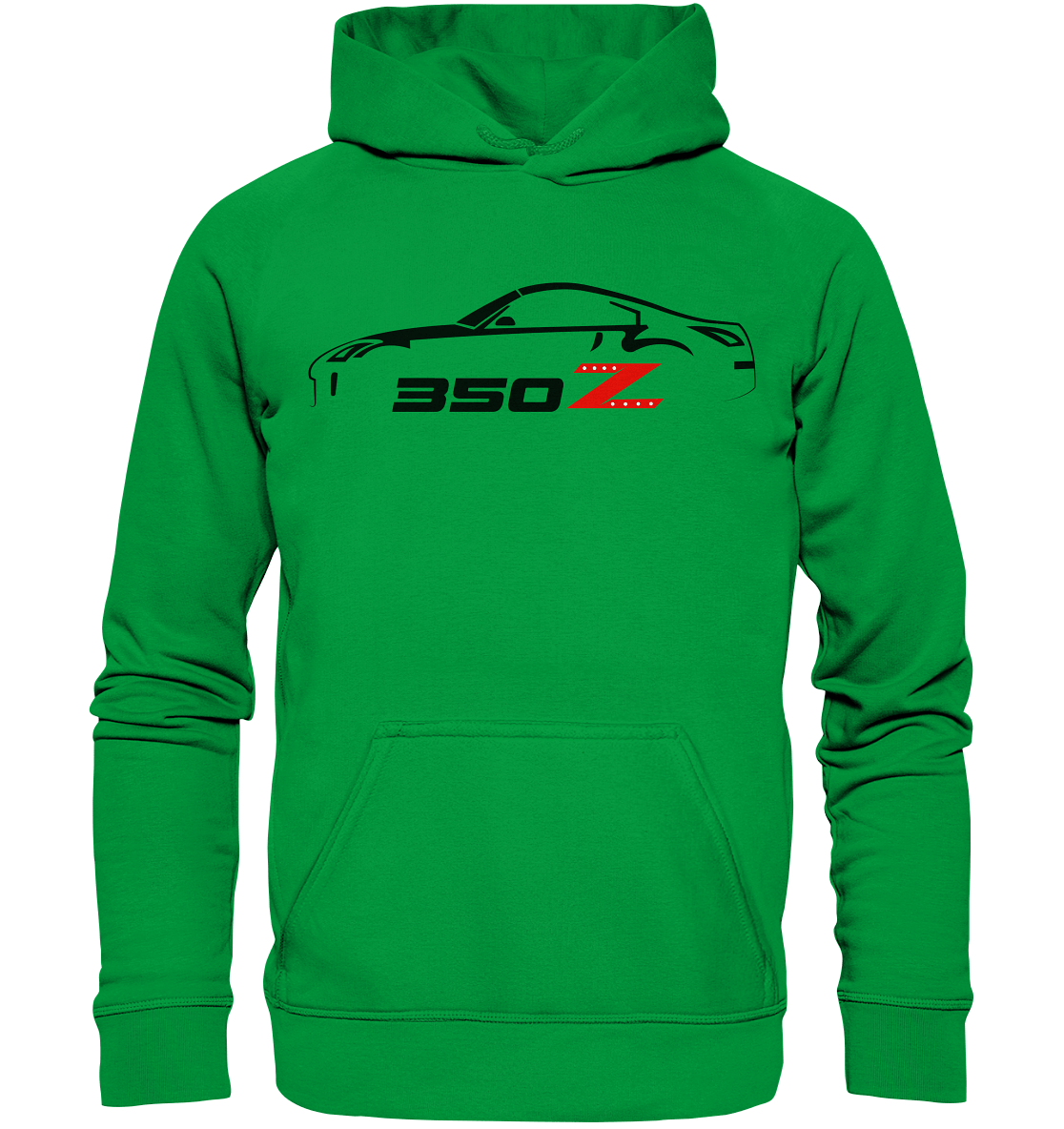 Nissan 350Z Silhouette - Basic Unisex Hoodie - MotoMerch.de