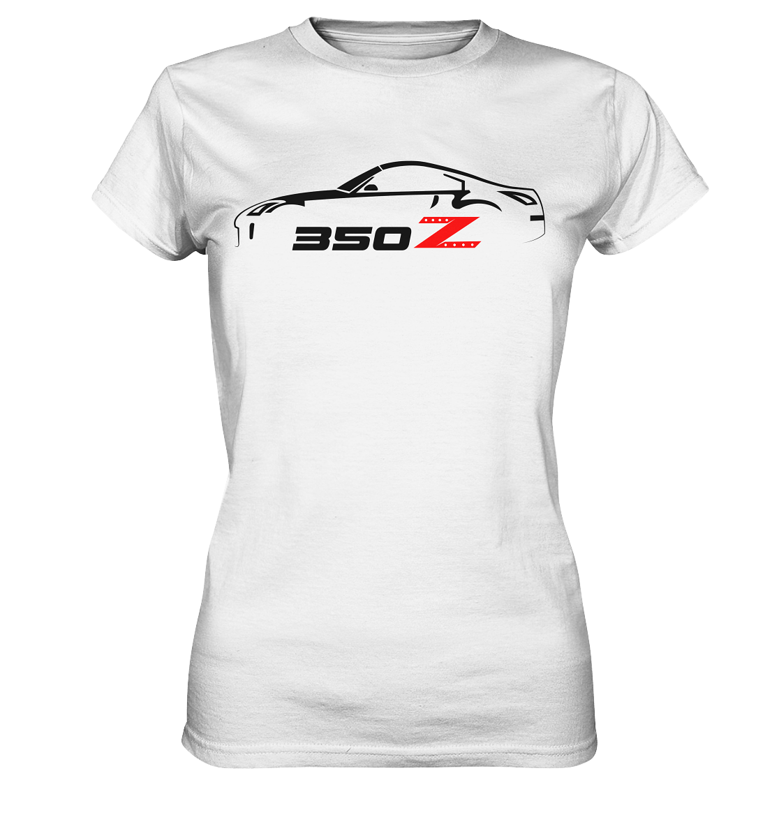 Nissan 350Z Silhouette - Ladies Premium Shirt - MotoMerch.de