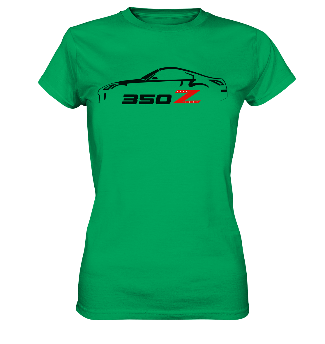 Nissan 350Z Silhouette - Ladies Premium Shirt - MotoMerch.de