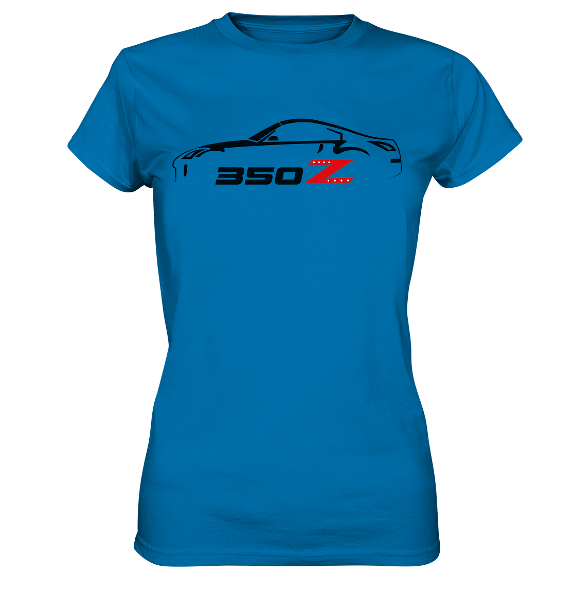 Nissan 350Z Silhouette - Ladies Premium Shirt - MotoMerch.de