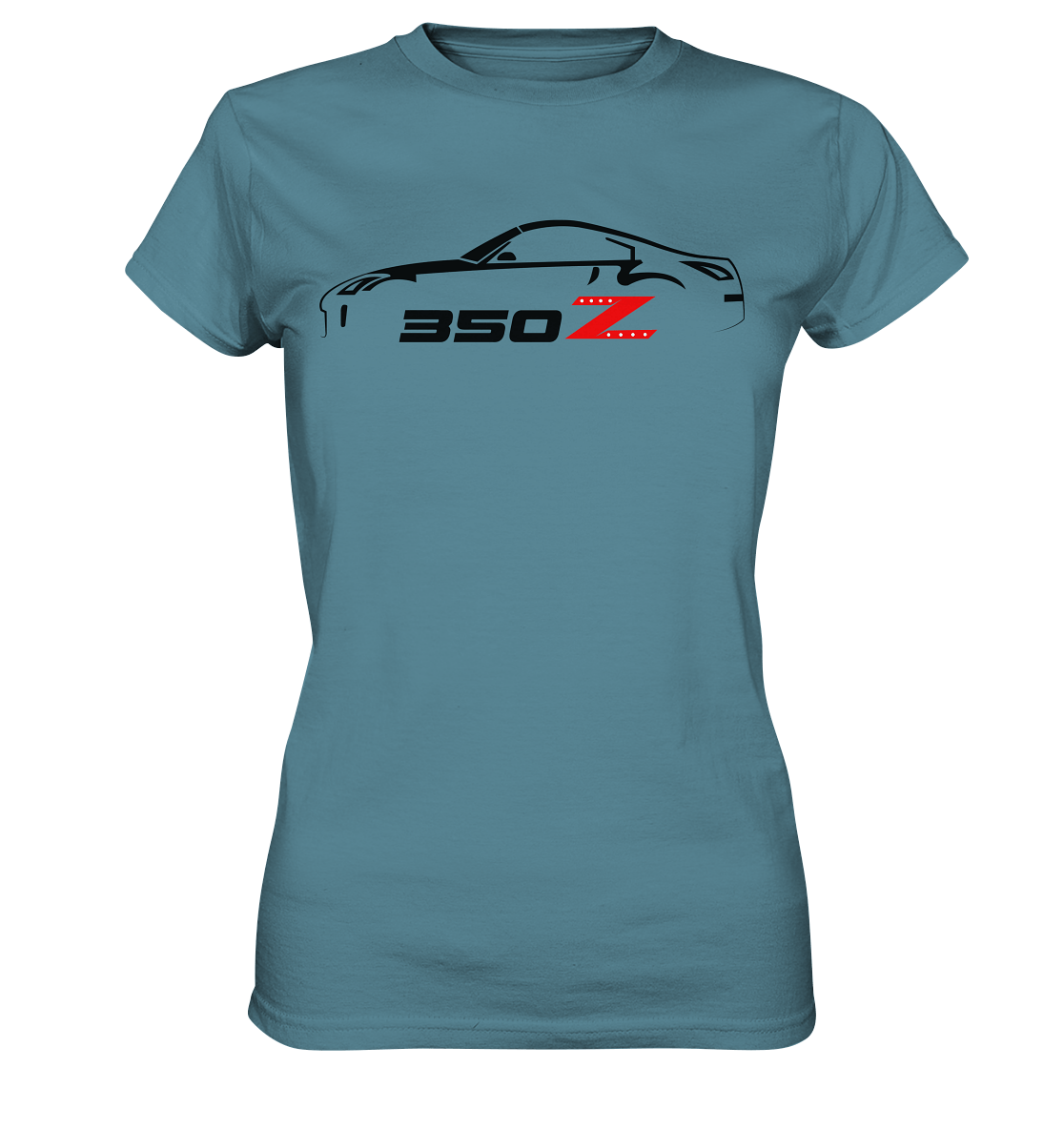 Nissan 350Z Silhouette - Ladies Premium Shirt - MotoMerch.de