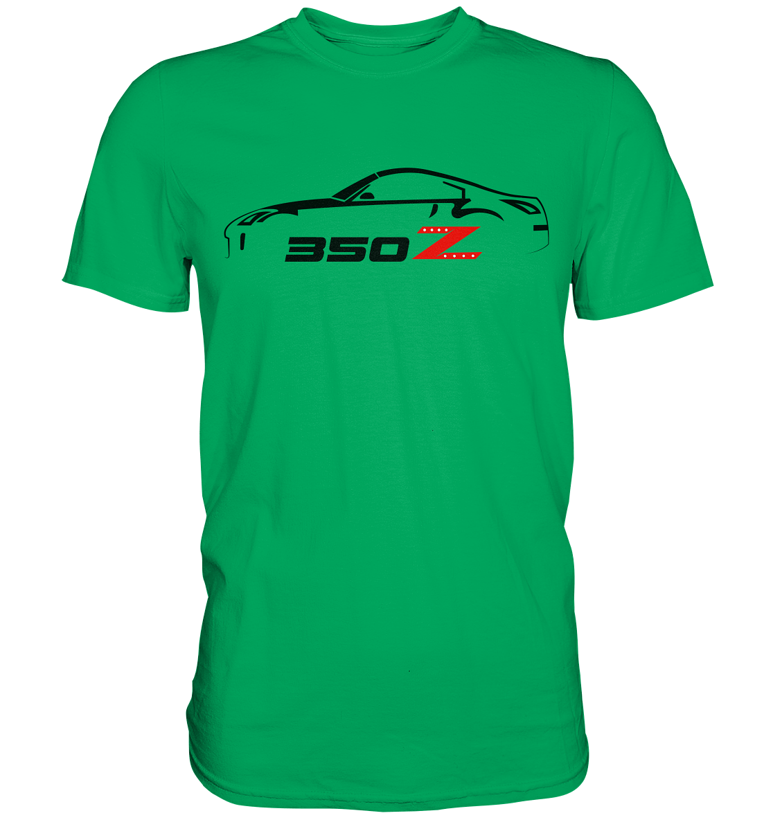 Nissan 350Z Silhouette - Premium Shirt - MotoMerch.de