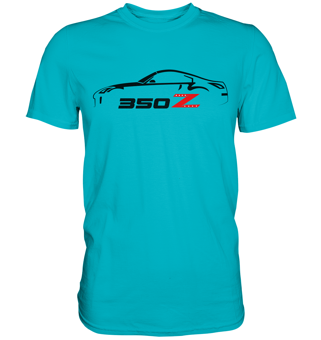 Nissan 350Z Silhouette - Premium Shirt - MotoMerch.de