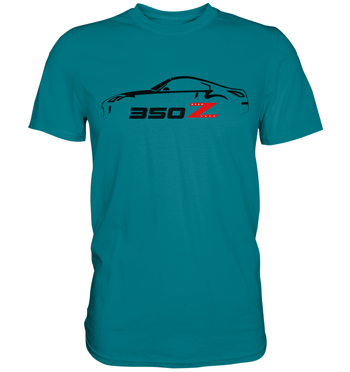Nissan 350Z Silhouette - Premium Shirt - MotoMerch.de