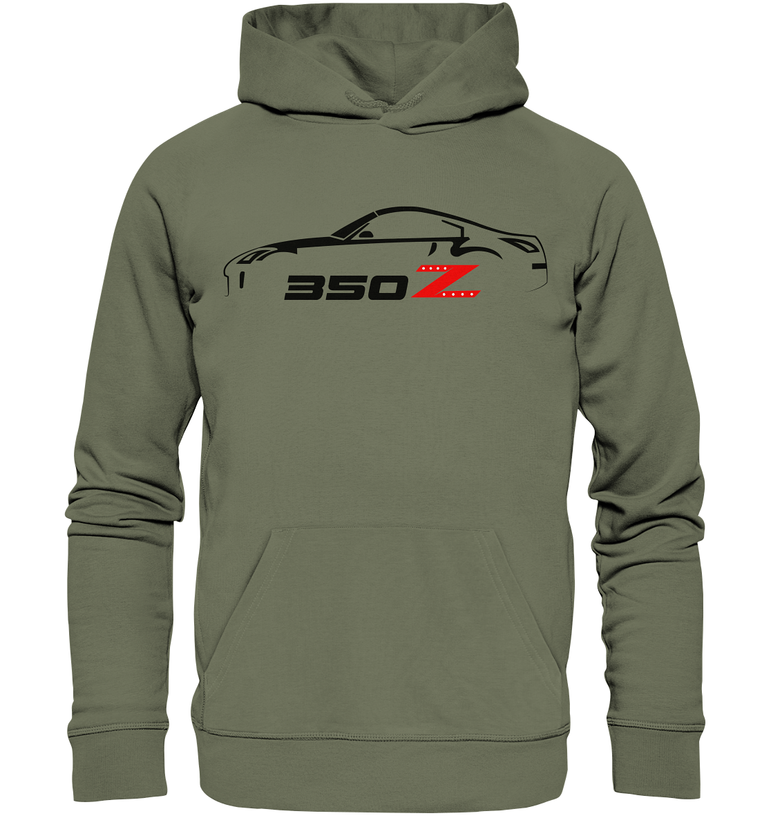 Nissan 350Z Silhouette - Premium Unisex Hoodie - MotoMerch.de
