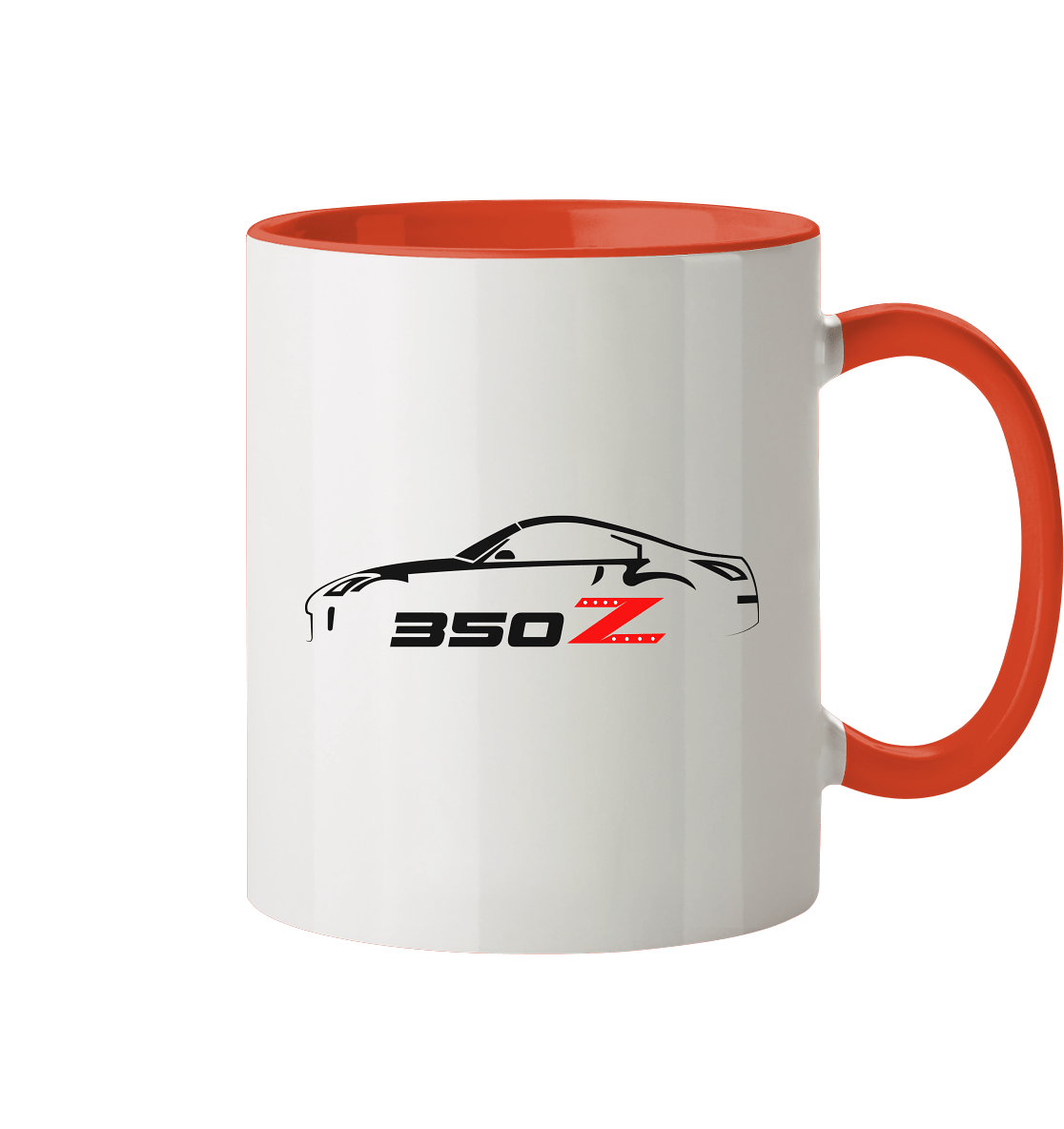 Nissan 350Z Silhouette - Tasse zweifarbig - MotoMerch.de