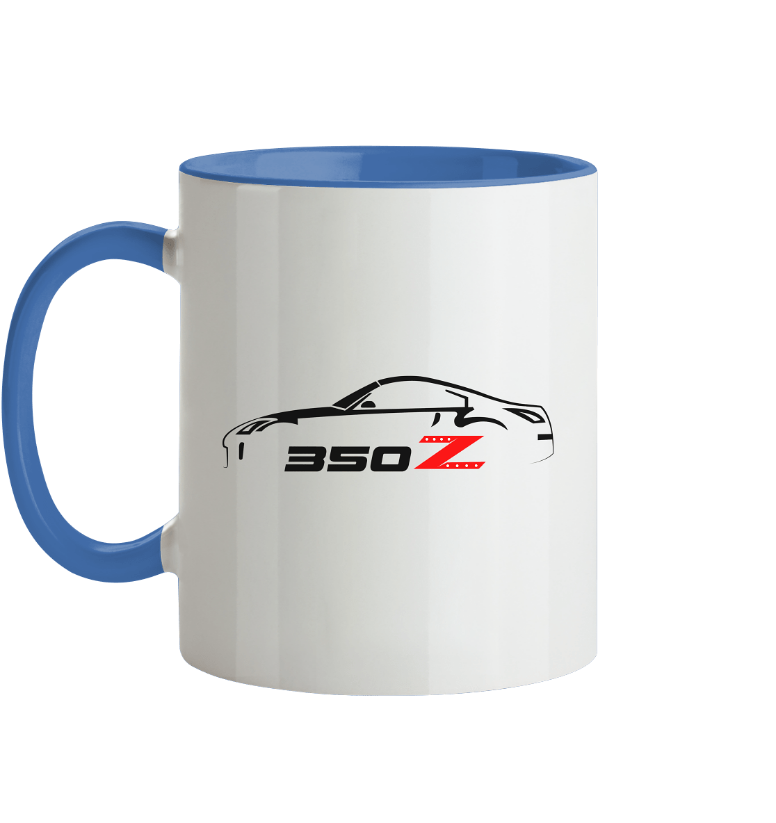 Nissan 350Z Silhouette - Tasse zweifarbig - MotoMerch.de