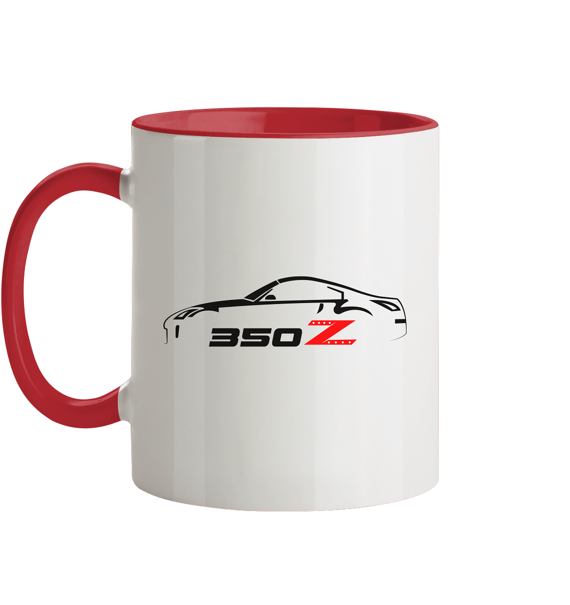 Nissan 350Z Silhouette - Tasse zweifarbig - MotoMerch.de