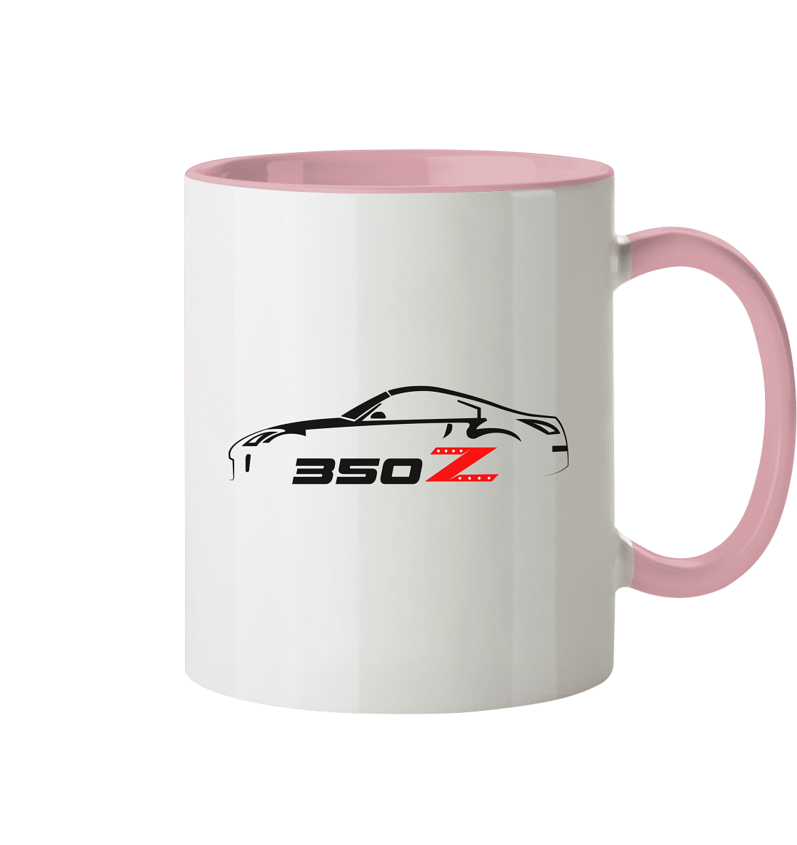 Nissan 350Z Silhouette - Tasse zweifarbig - MotoMerch.de