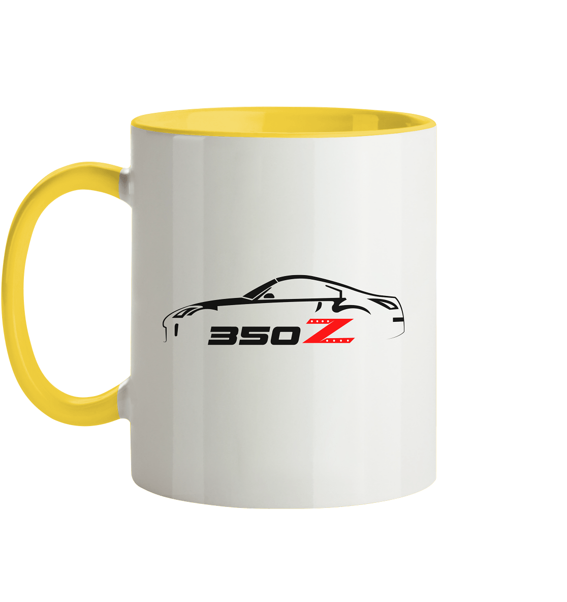 Nissan 350Z Silhouette - Tasse zweifarbig - MotoMerch.de