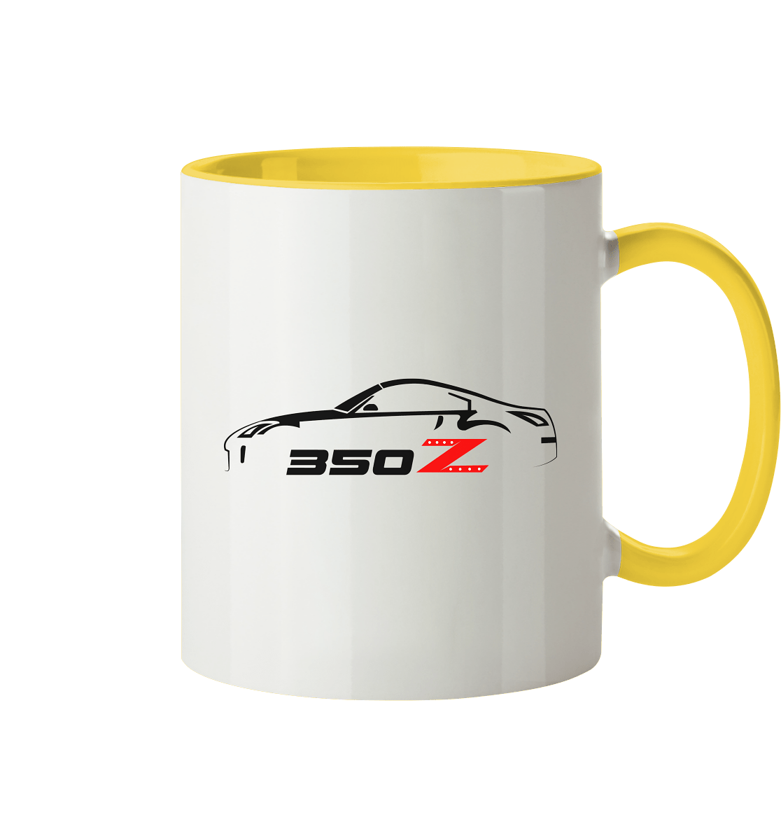 Nissan 350Z Silhouette - Tasse zweifarbig - MotoMerch.de