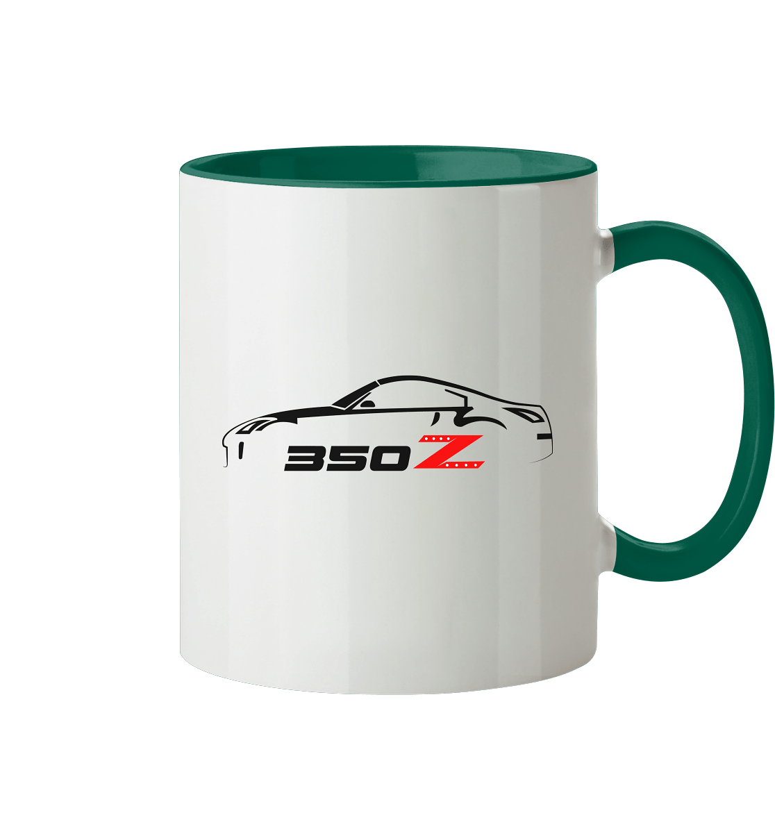 Nissan 350Z Silhouette - Tasse zweifarbig - MotoMerch.de