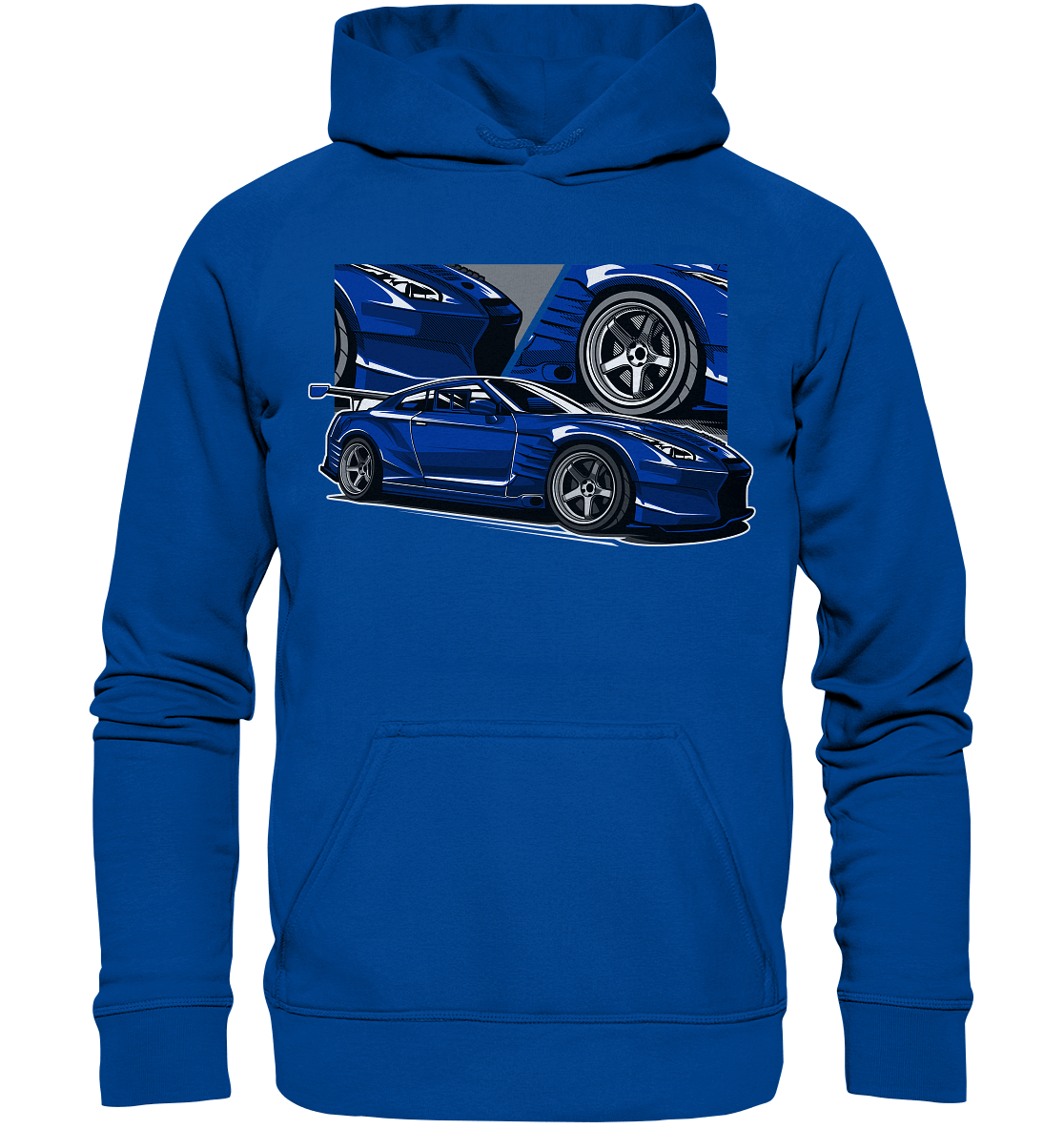 Nissan R35 GT-R Widebody - Basic Unisex Hoodie - MotoMerch.de