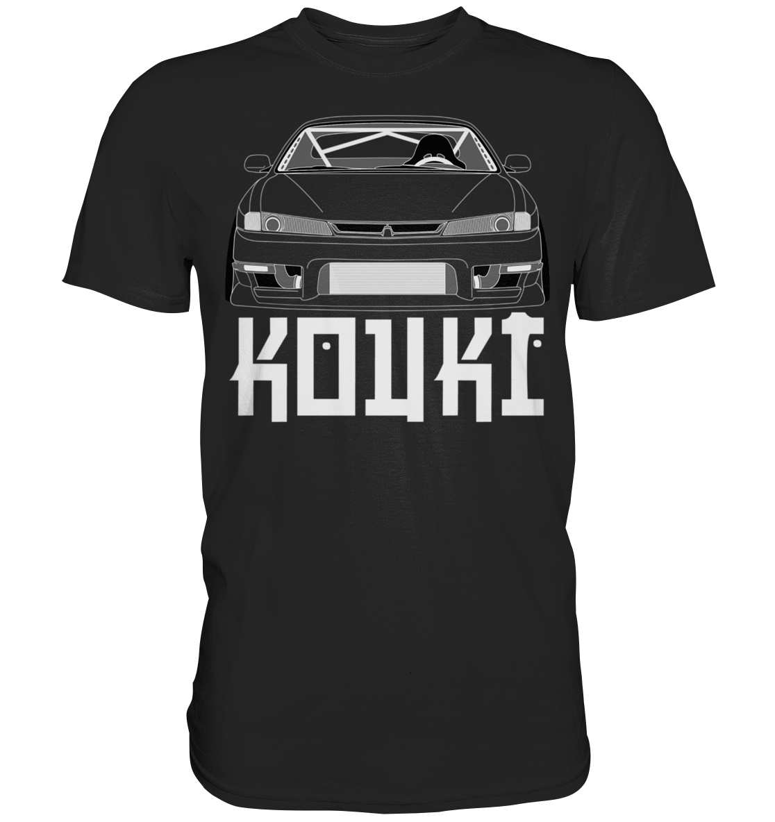 Nissan S14 Kouki Front - Premium Shirt - MotoMerch.de