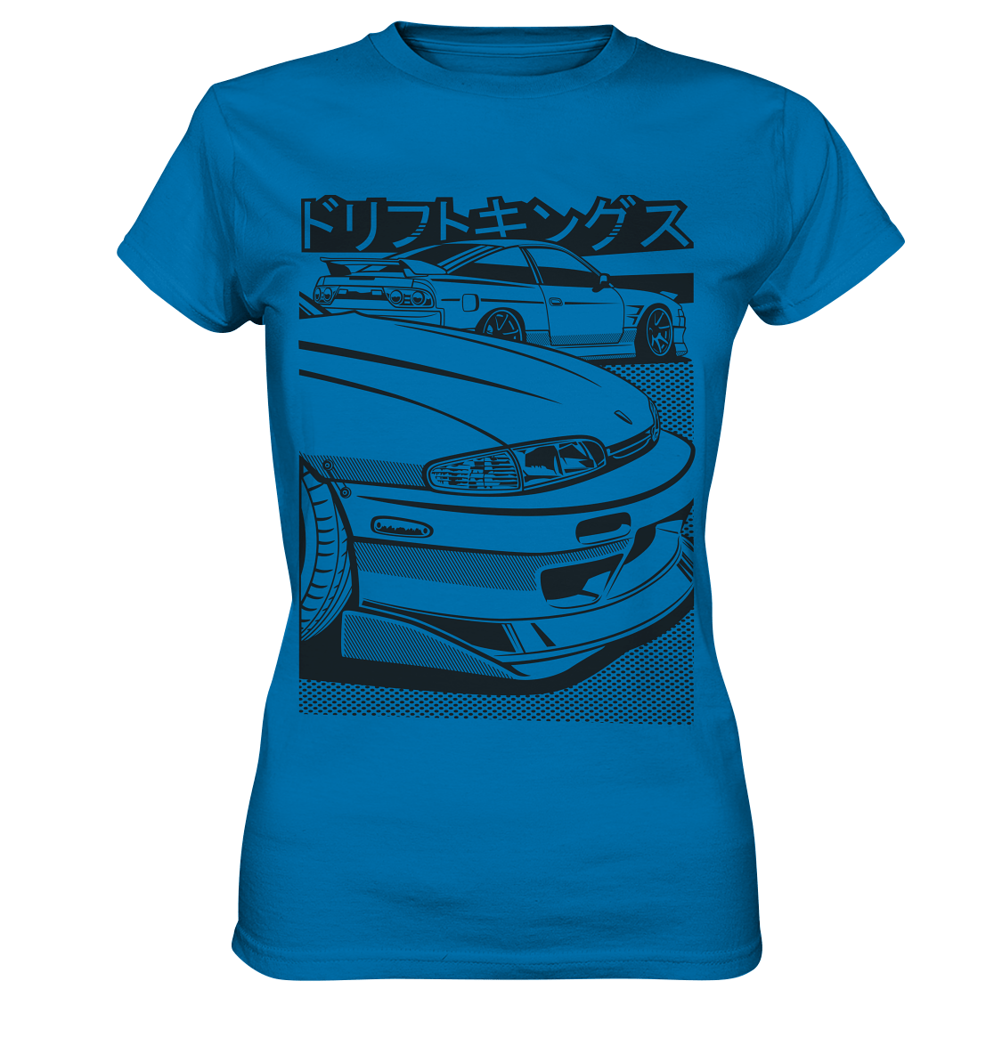 Nissan S14 Zenki Front - Ladies Premium Shirt - MotoMerch.de