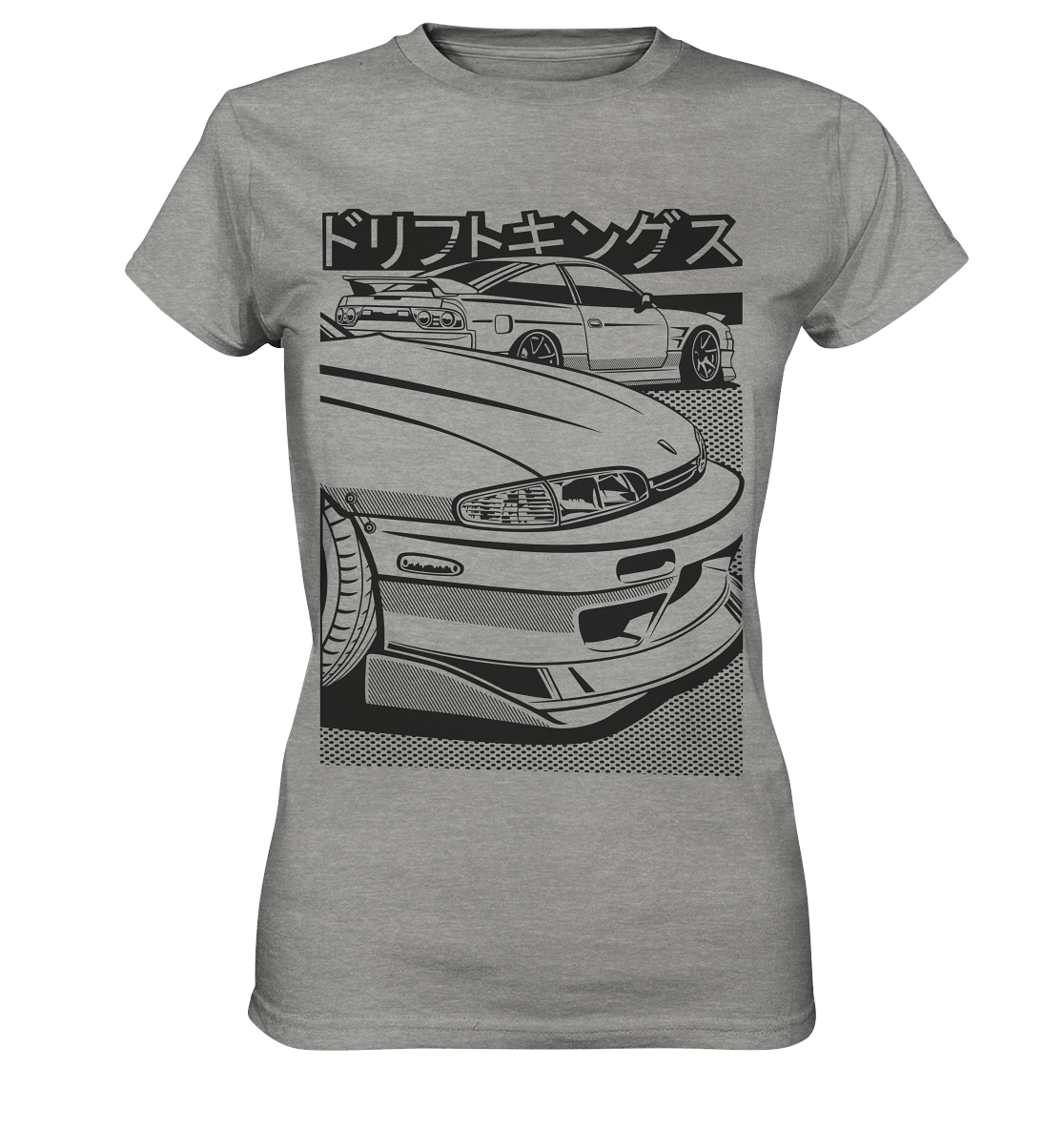 Nissan S14 Zenki Front - Ladies Premium Shirt - MotoMerch.de