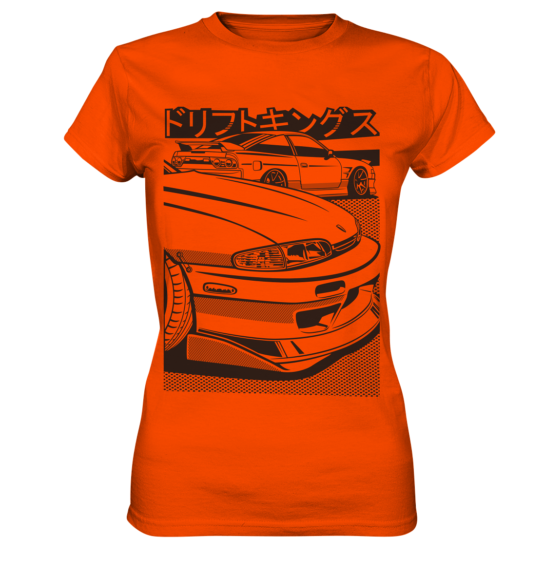 Nissan S14 Zenki Front - Ladies Premium Shirt - MotoMerch.de