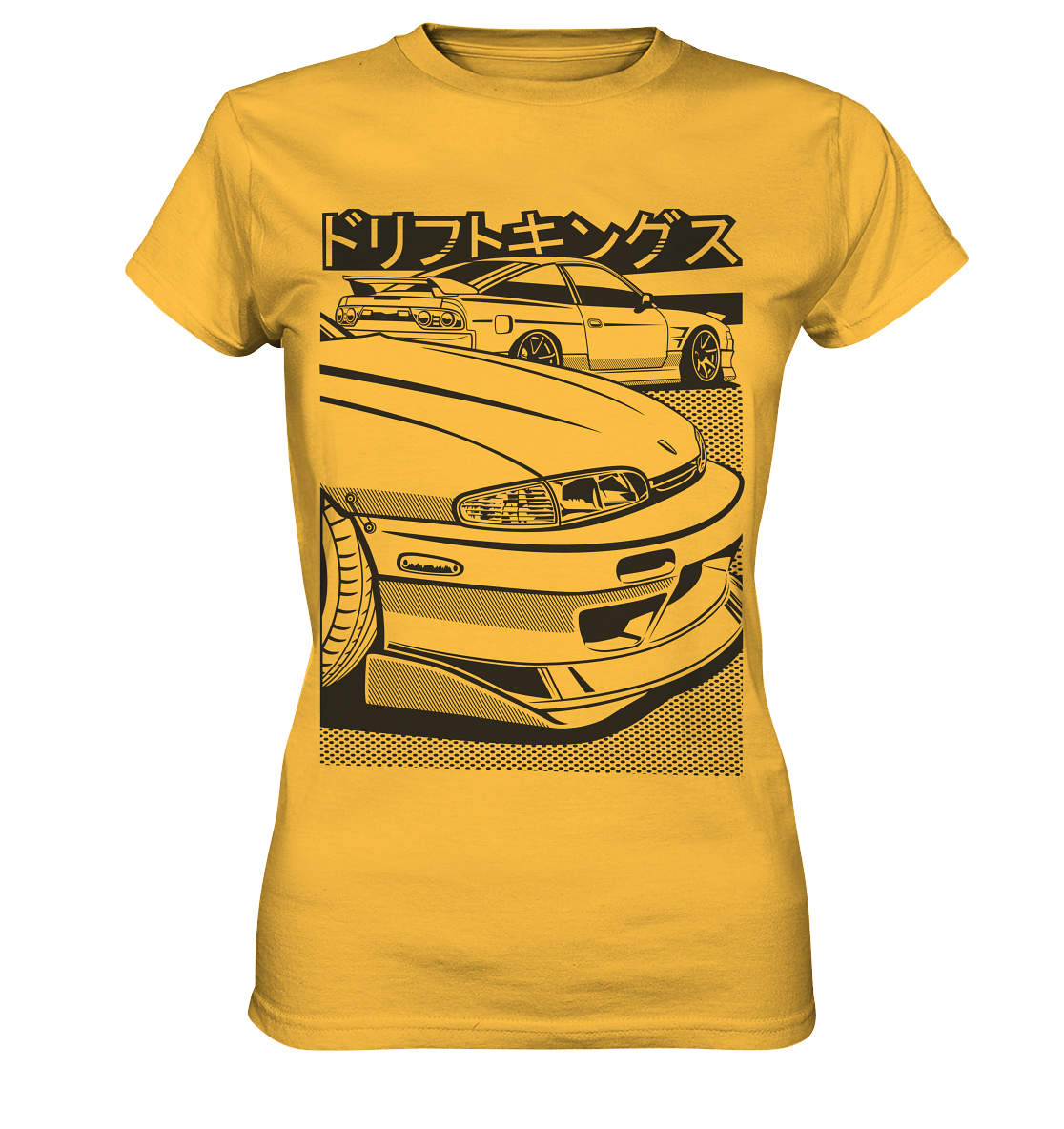 Nissan S14 Zenki Front - Ladies Premium Shirt - MotoMerch.de